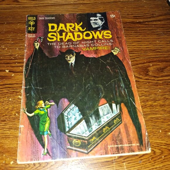 Dark Shadows #8 (Gold Key Comics, 1971) - Picture 1 of 3